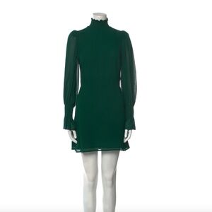 Reformation Archie turtleneck mini dress